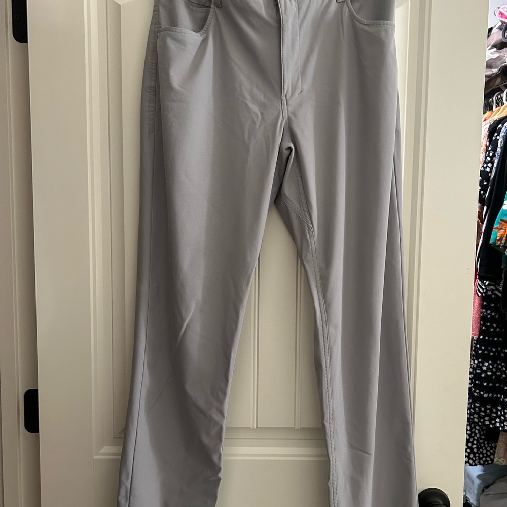 johnnie-O Light Gray Pants